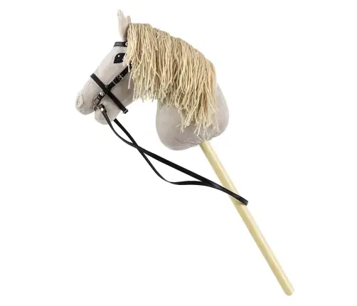 Hobby Plus Koń na Kiju Light Grey