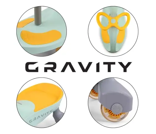 Jeździk Grawitacyjny Gravity Lime Yellow