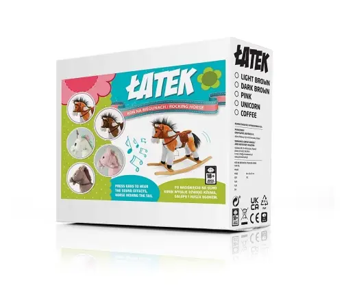 Koń Łatek Pink