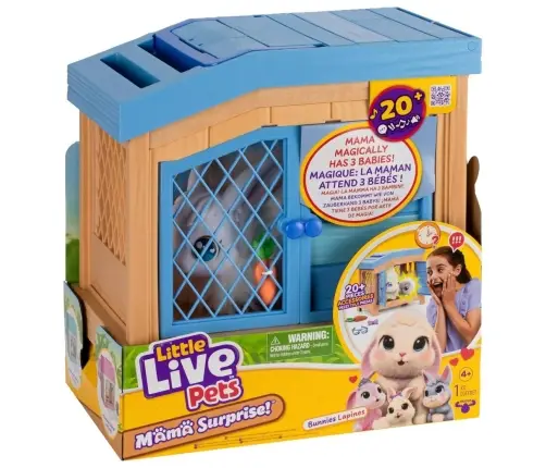 Little Live Pets 26593 Mama Surprise Królik Interaktywny