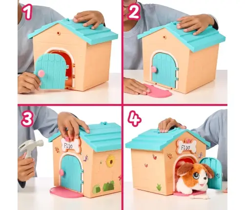 LITTLE LIVE PETS  INTERAKTYWNY SZCZENIAK Z BUDĄ /1- 26616