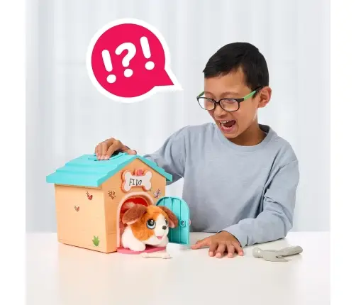 LITTLE LIVE PETS  INTERAKTYWNY SZCZENIAK Z BUDĄ /1- 26616