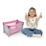 Łóżeczko dla lalek Lisa Prestige Pink