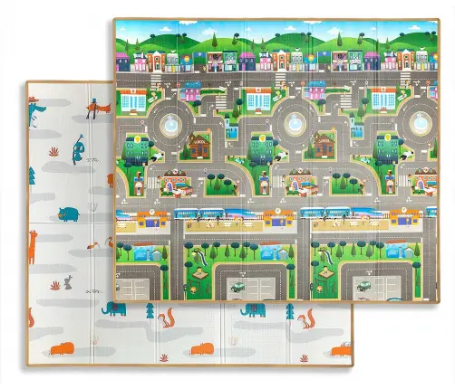 Mata piankowa składana Play City and Fields T1
