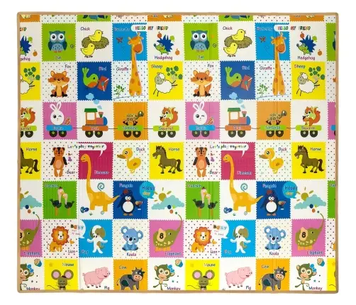 Mata piankowa składana Play Colourful Animals T1 Mata piankowa składana Play Colourful Animals T1
