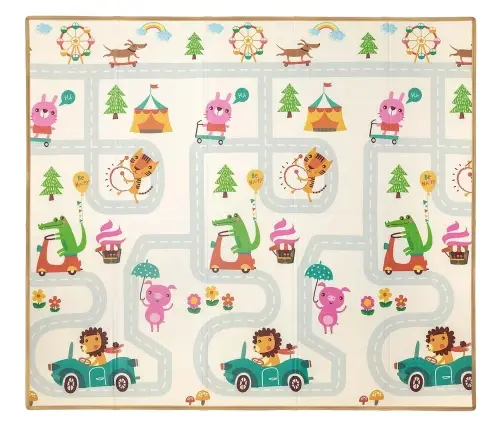 Mata piankowa składana Play Street T1