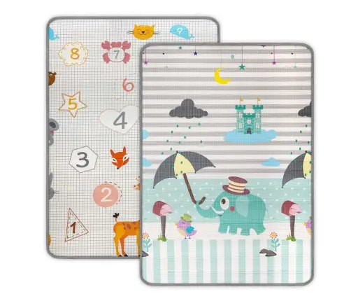 Mata piankowa zwijana Kinder Digits and Elephant