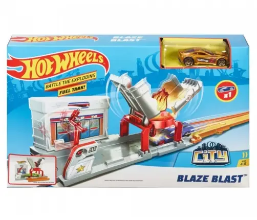 Mattel FJN36 Hot Wheels Pożar Na Stacji