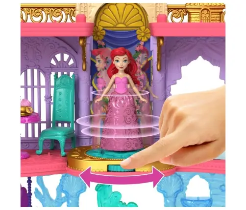Mattel HLW95 Disney Princess Zamek Arielki Piętrowy Pałac