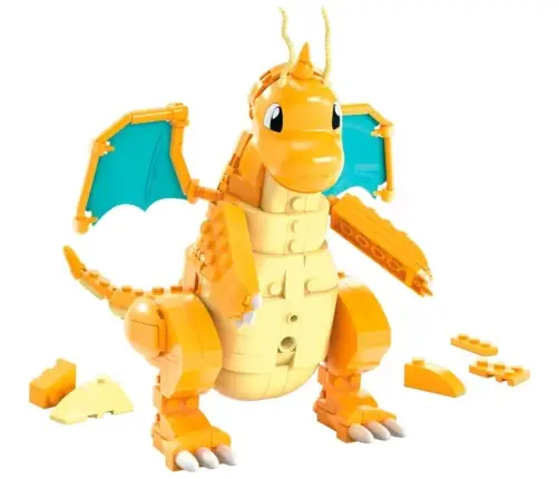 Mega Blocks HTK25 Pokemon Dragonite Zestaw Klocków - Latający Smok