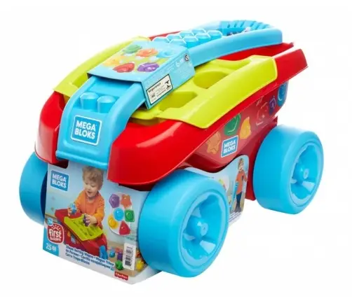 MEGA BLOKS WÓZEK SORTER KSZTAŁTÓW