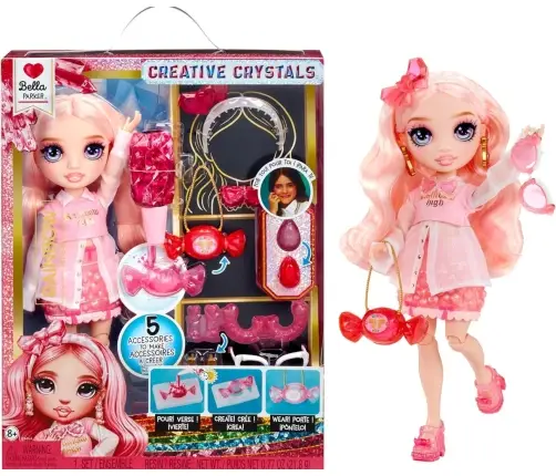 MGA 121367 Rainbow High Creative Crystals Modna Lalka Bella