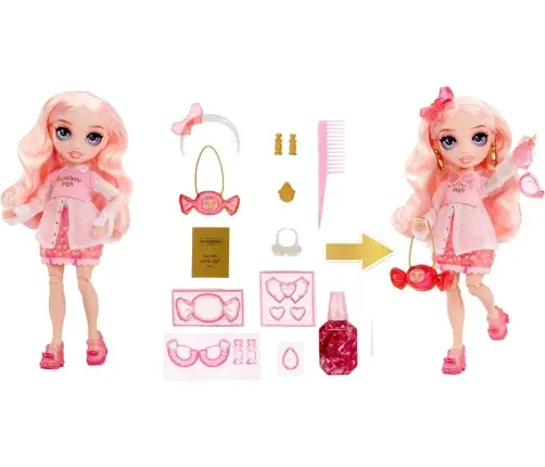 MGA 121367 Rainbow High Creative Crystals Modna Lalka Bella