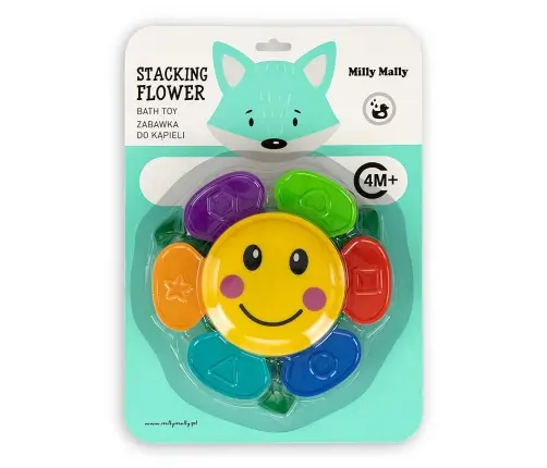 Milly Mally Bath toy - Stacking flower - 0695 Milly Mally Bath toy - Stacking flower - 0695