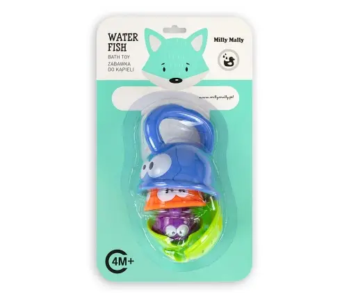 Milly Mally Bath toy - Water fish - 0688