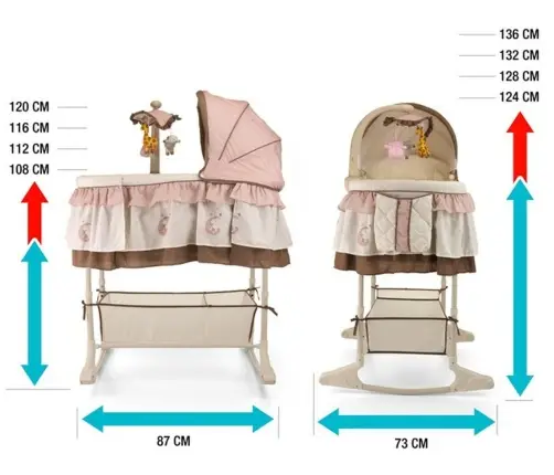 Milly Mally Cradle Sweet Melody 4in1Remote Star