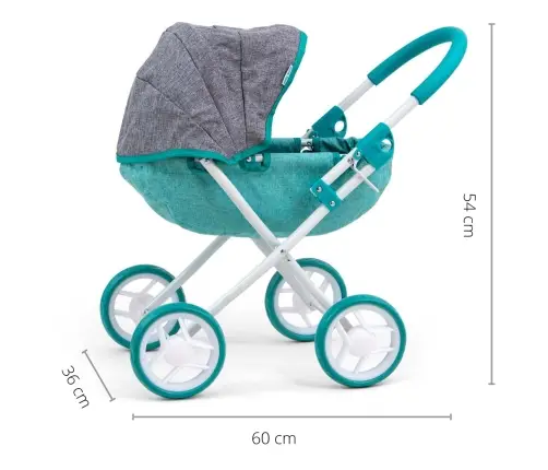 Milly Mally Doll Stroller Dori Prestige Mint Milly Mally Doll Stroller Dori Prestige Mint
