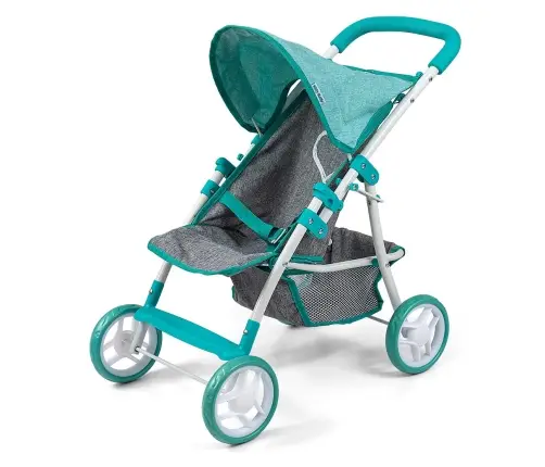 Milly Mally Doll Stroller Natalie Prestige Mint Milly Mally Doll Stroller Natalie Prestige Mint