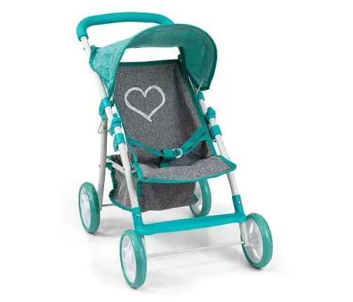 Milly Mally Doll Stroller Natalie Prestige Mint Milly Mally Doll Stroller Natalie Prestige Mint