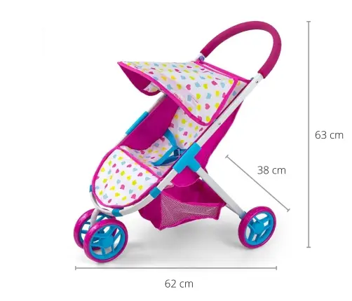Milly Mally Doll Stroller Susie Candy Milly Mally Doll Stroller Susie Candy
