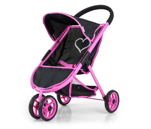 Wózek dla lalek Susie Prestige Black