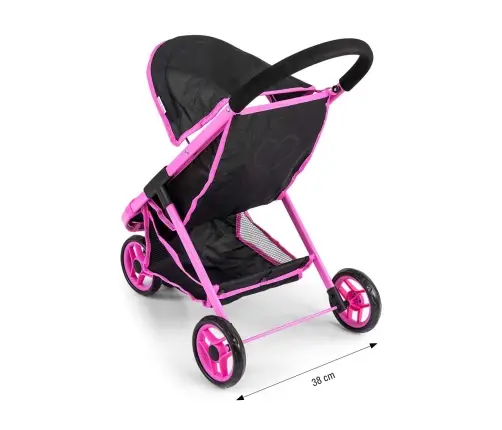 Wózek dla lalek Susie Prestige Black