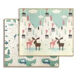 Mata piankowa składana Play Pastel Deer T1
