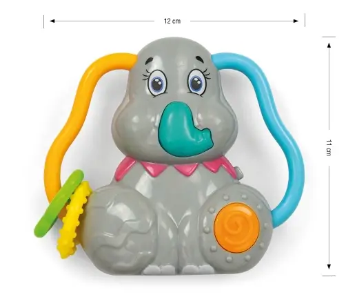 Milly Mally Musical rattle - Musical elephant - 0889