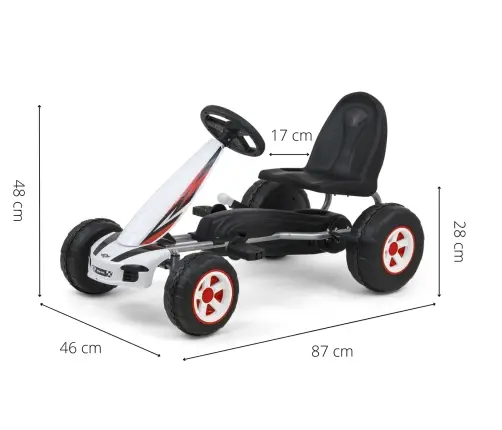 Velokarts Milly Mally Viper White