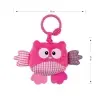 Milly Mally Plush hanging toy - Cutie owl - 2881 PINK