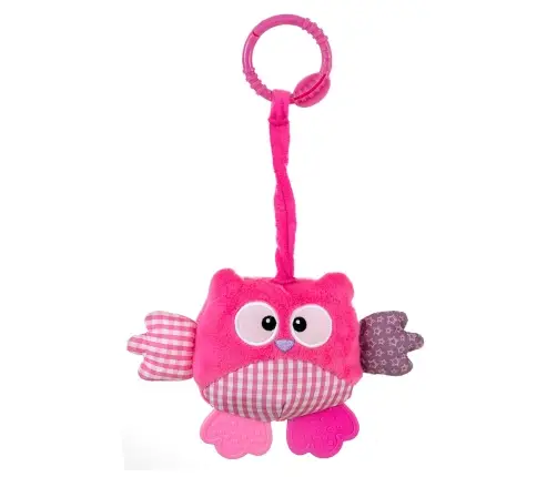 Milly Mally Plush hanging toy - Cutie owl - 2881 PINK