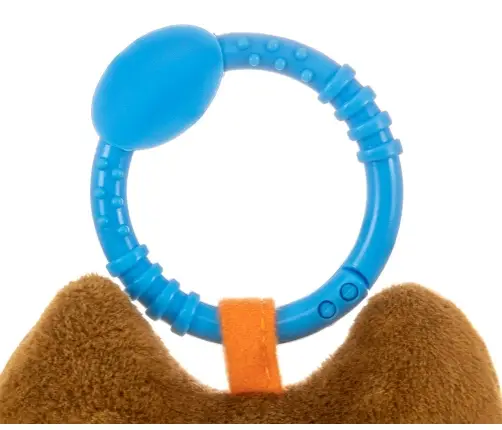 Milly Mally Plush hanging toy - Happy owl - 2552 BROWN