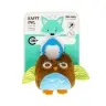 Milly Mally Plush hanging toy - Happy owl - 2552 BROWN