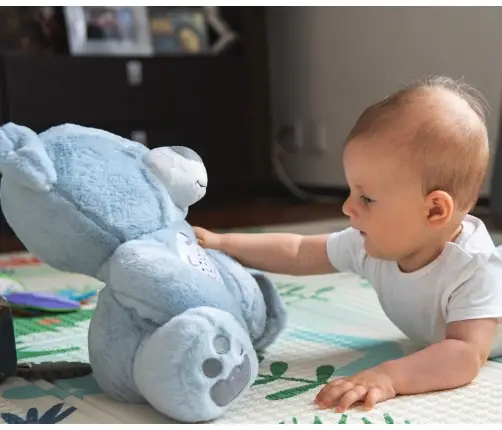 Zabawka pluszowa z Projektorem Milly Bear Blue