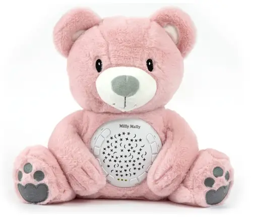 Zabawka pluszowa z Projektorem Milly Bear Pink