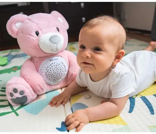 Zabawka pluszowa z Projektorem Milly Bear Pink