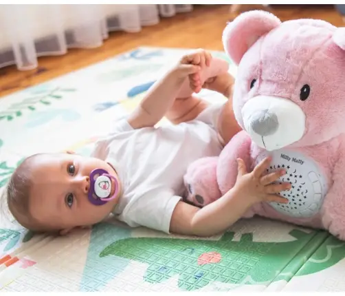 Zabawka pluszowa z Projektorem Milly Bear Pink