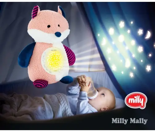 Milly Mally Plush projector toy Fox