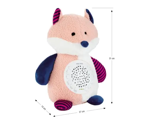 Milly Mally Plush projector toy Fox