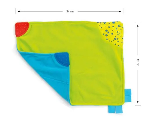 Milly Mally Plush toy - Blanky - 14325 GREEN