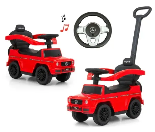 Skrejmašīna - staigulis Milly Mally MERCEDES G350d Red