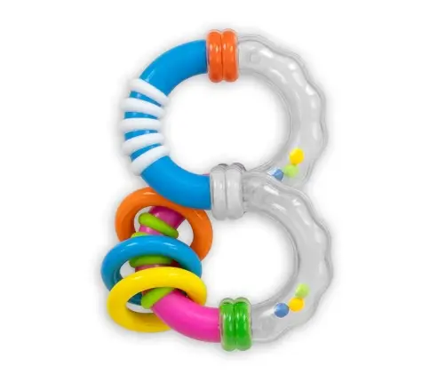 Milly Mally Rattle - Shaped 8 rattle - 0581