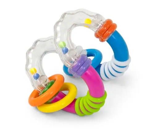 Milly Mally Rattle - Shaped 8 rattle - 0581