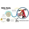 Balansa ritenis Milly Mally Ride On 2in1 Jake Army