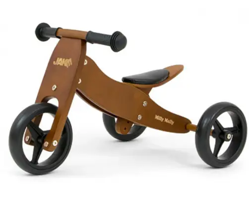 Balansa ritenis Milly Mally Jake Dark Natural 2in1
