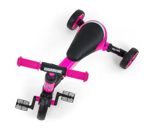 Balansa ritenis Milly Mally GRANDE Pink 2in1