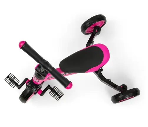 Balansa ritenis Milly Mally OPTIMUS Pink 3in1