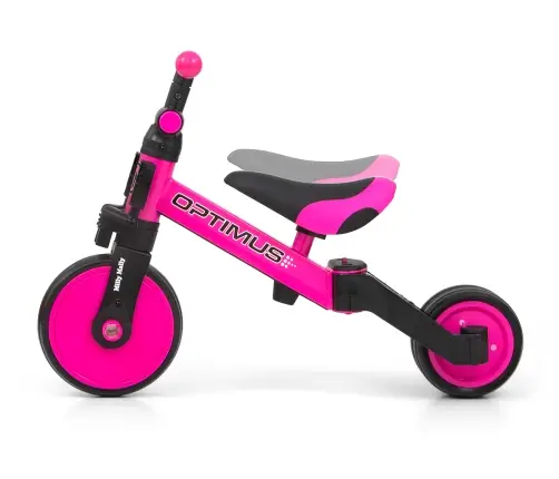 Balansa ritenis Milly Mally OPTIMUS Pink 3in1
