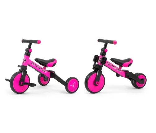 Balansa ritenis Milly Mally OPTIMUS Pink 3in1