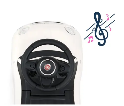 Milly Mally Ride On Fiat 500 Pink